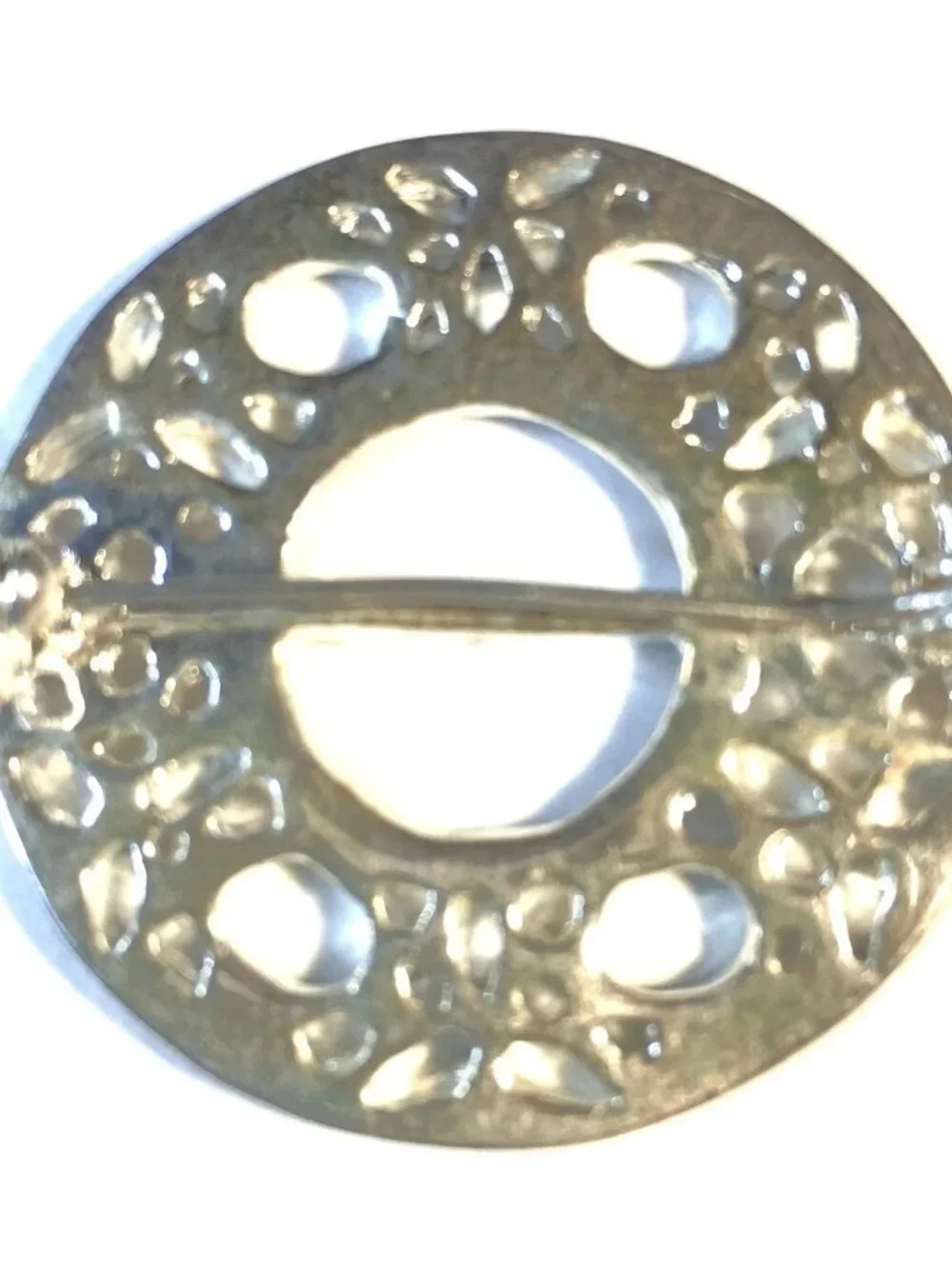 Celtic Trinity Tara Knot Irish Scottish Silver Brooch Ladies Pin